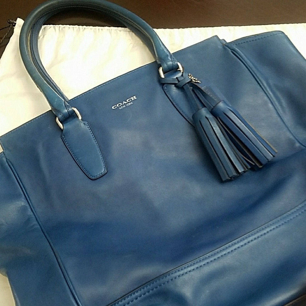 Coach Large Blue Tote